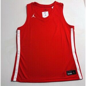 NIKE Jordan Jumpman Jersey Women's Red / White Size Large NWT